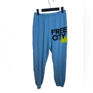 Freecity Pale Baby Blue Sweatpants